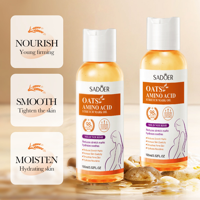 Estrías, aceite de eliminación - Skincare Oat reseña y precio