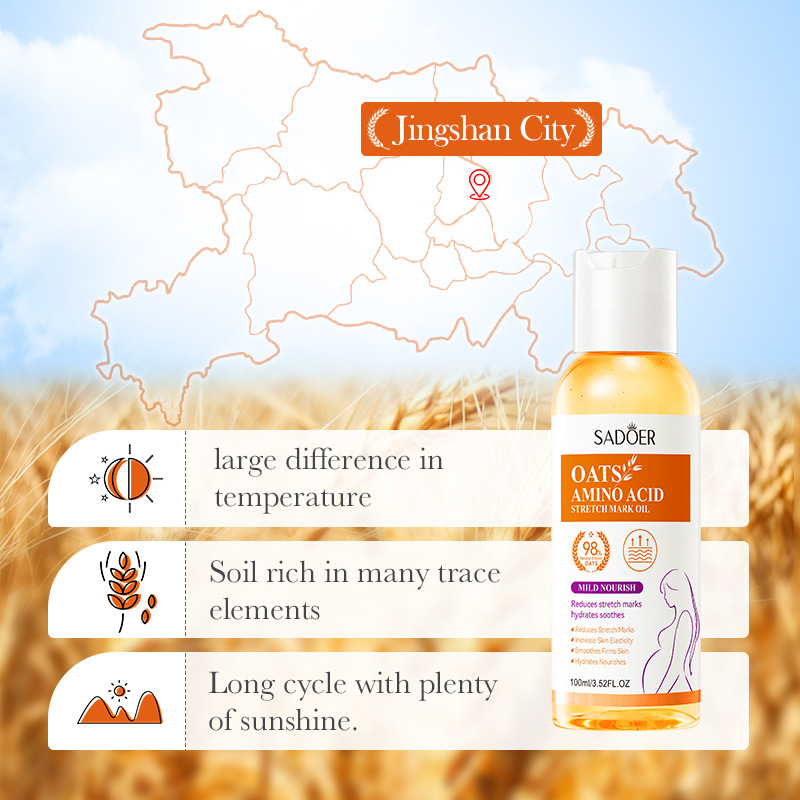 Estrías, aceite de eliminación - Skincare Oat reseña y precio