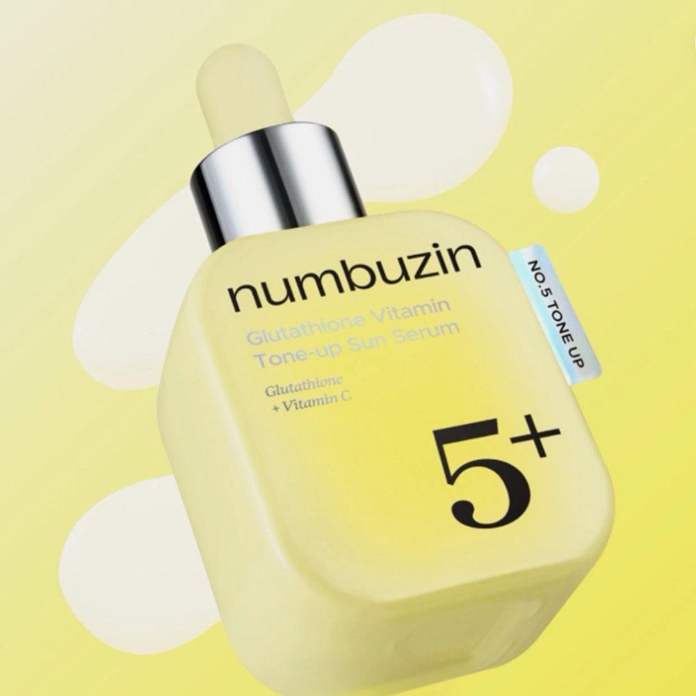 Numbuzin 5+ Glutatión Vitamina - Ferulic Acid Serum reseña y precio