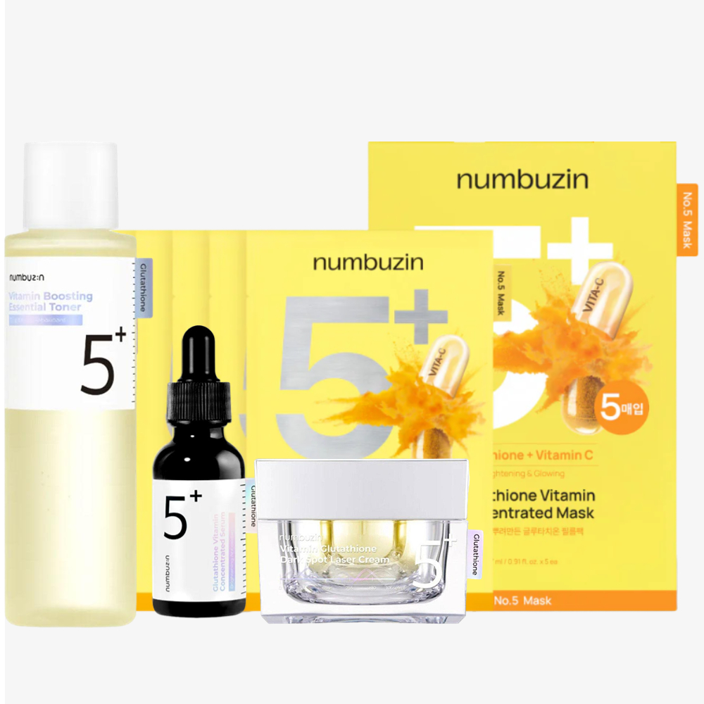 Numbuzin No.5+ Glutatión Vitam - Ferulic Acid Serum reseña y precio