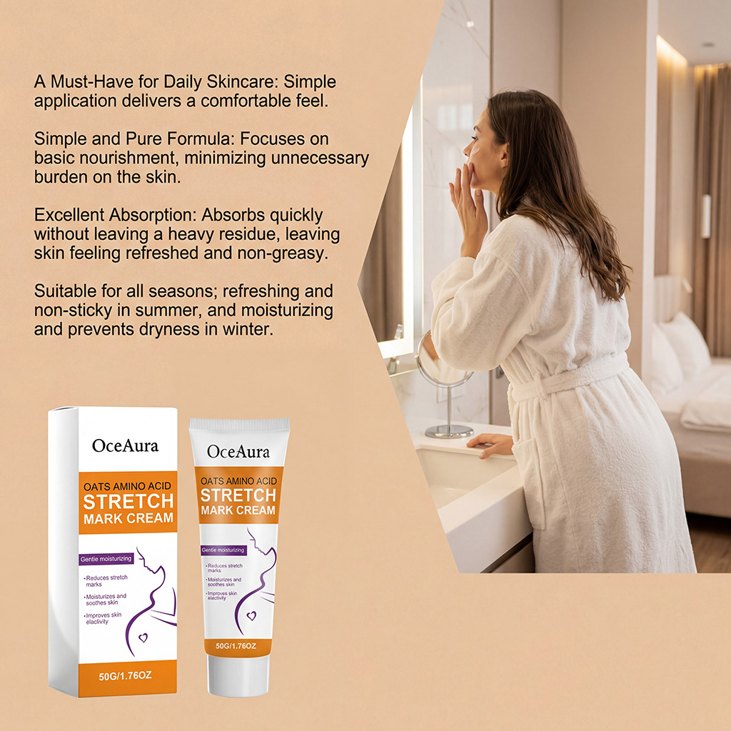 Crema Corporal para Estrías, A - Skincare Oat reseña y precio
